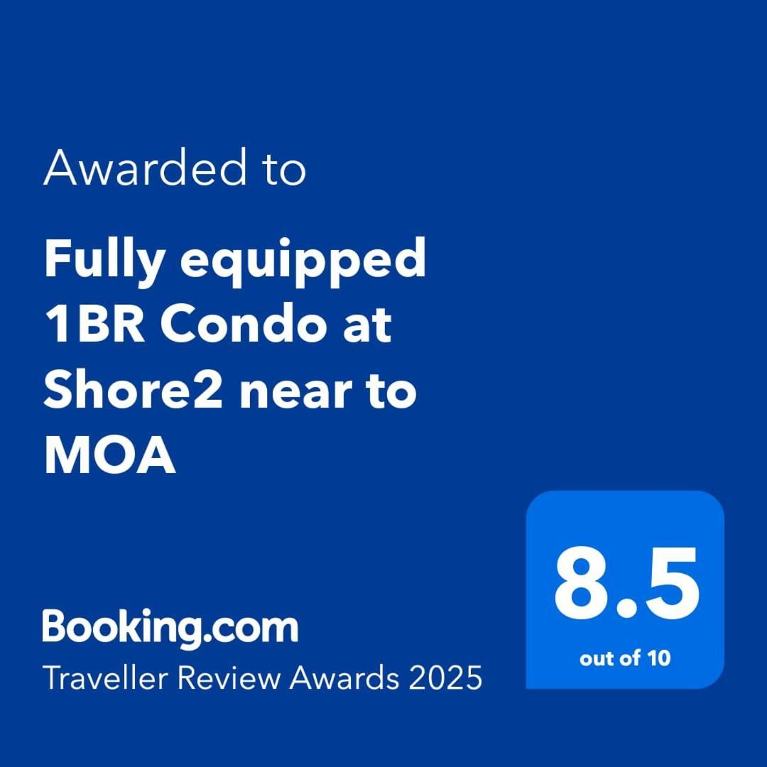 Fully Equipped 1Br Condo At Shore2 Near To Moa マニラ市 エクステリア 写真